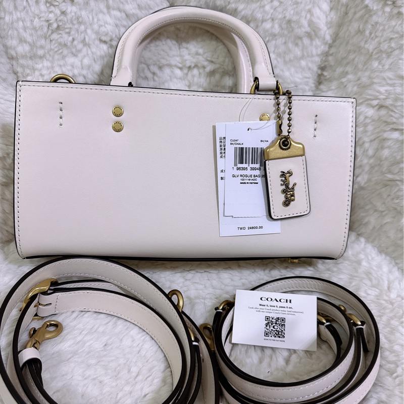 未使用coach Rogue 26 手提肩背包（原價24800元）-9