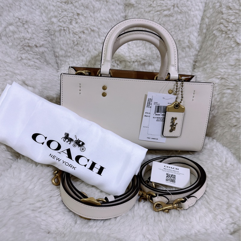 未使用coach Rogue 26 手提肩背包（原價24800元）-36