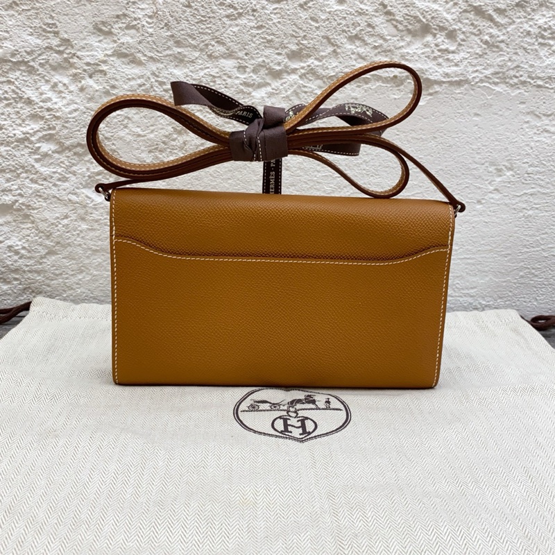 閒置品Hermes/愛馬仕costance to go 康康to go 金棕銀扣-3