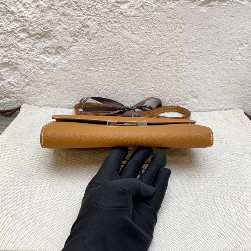 閒置品Hermes/愛馬仕costance to go 康康to go 金棕銀扣-4