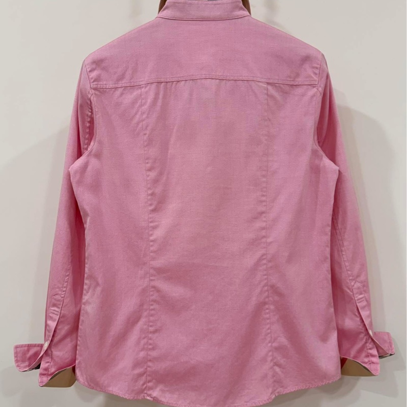 BURBERRY 倫敦 反折經典格紋戰馬襯衫-3