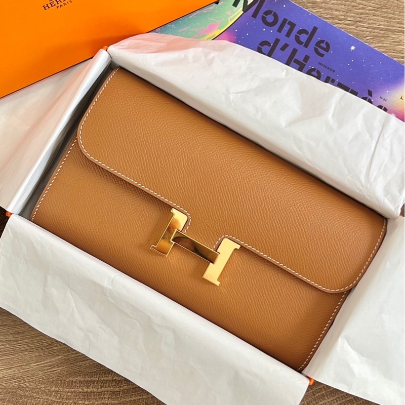 Hermes 愛馬仕 康康To Go 金棕 金扣 Epsom皮 -2