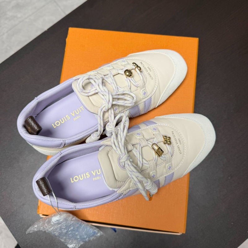 LOUIS VUITTON 路易威登 Sneakerina芭蕾德訓鞋 38碼-3