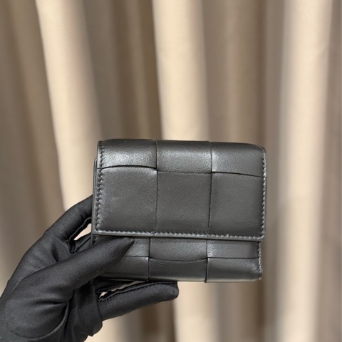 Bottega Veneta寶緹嘉 編織三折短夾