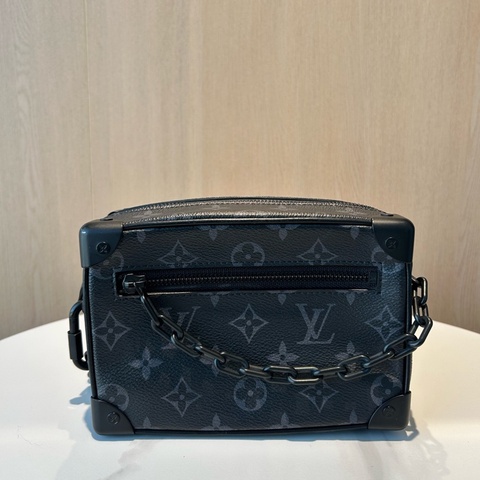 Louis Vuitton 路易威登 softtrunk黑武士軟盒子包 芯片款 🈚附件