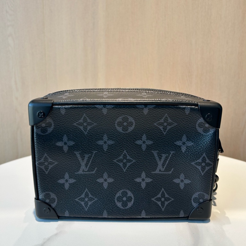Louis Vuitton 路易威登 softtrunk黑武士軟盒子包 芯片款 🈚附件-1
