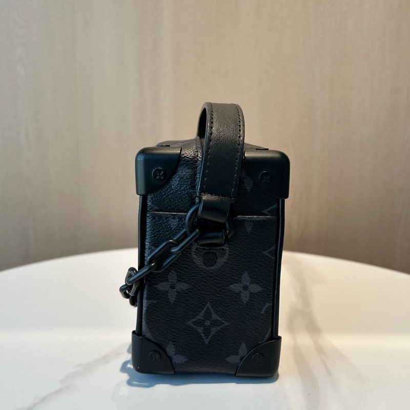 Louis Vuitton 路易威登 softtrunk黑武士軟盒子包 芯片款 🈚附件-3