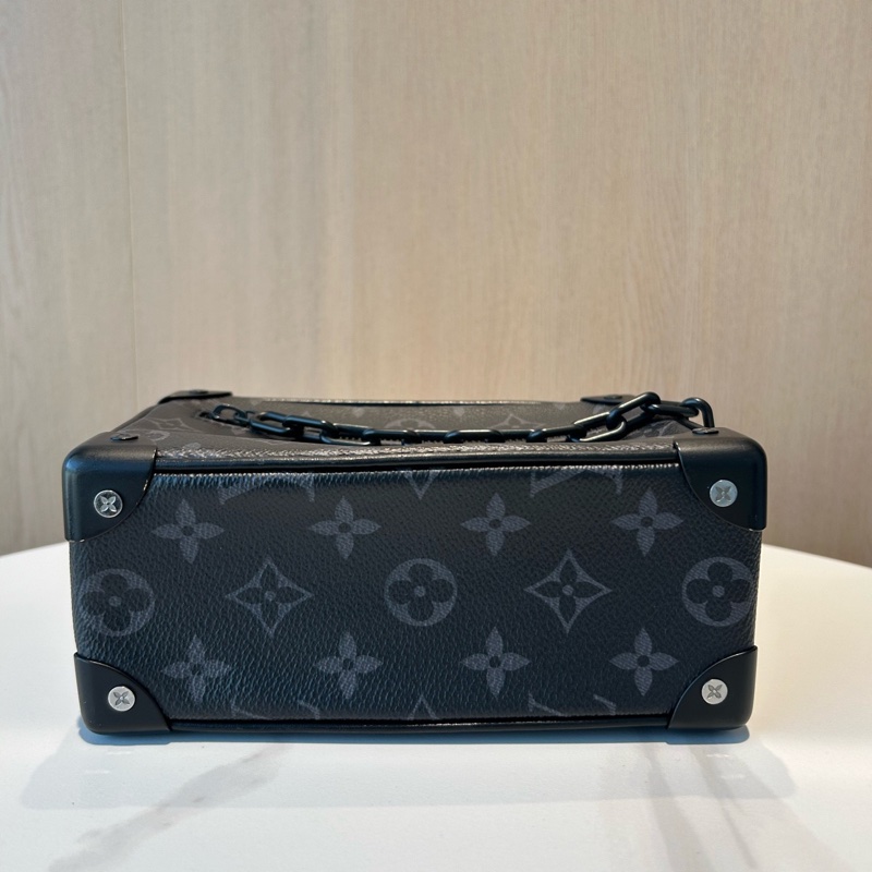 Louis Vuitton 路易威登 softtrunk黑武士軟盒子包 芯片款 🈚附件-4