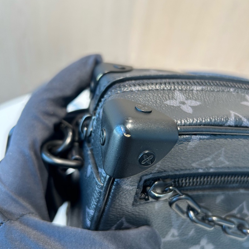 Louis Vuitton 路易威登 softtrunk黑武士軟盒子包 芯片款 🈚附件-6