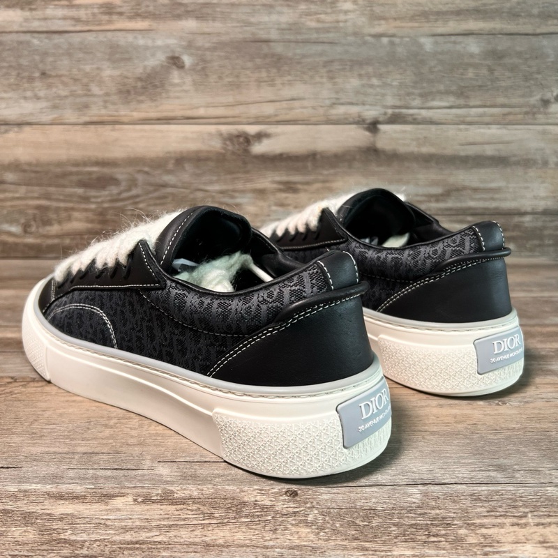 Dior 迪奧 B33 休閒鞋 黑色 黑白 41碼-3