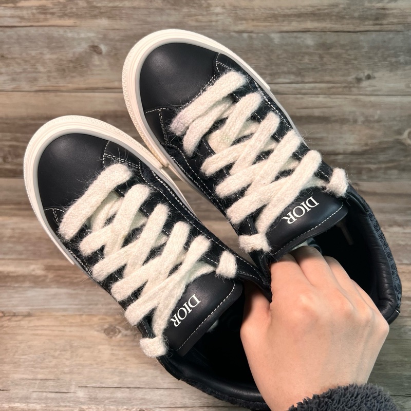 Dior 迪奧 B33 休閒鞋 黑色 黑白 41碼-4