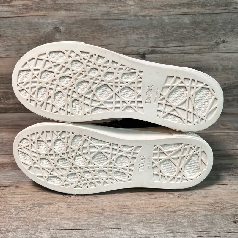 Dior 迪奧 B33 休閒鞋 黑色 黑白 41碼-5