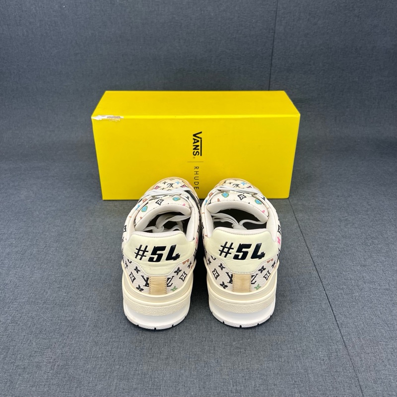 Louis Vuitton路易威登 trainer 米色滿印 6碼-2