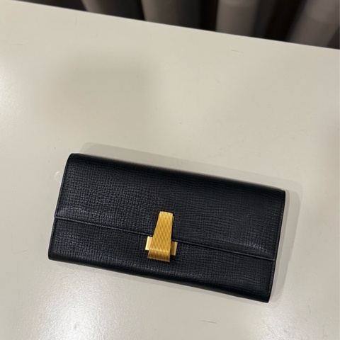 Bottega Veneta 寶緹嘉Palmellato BV限量金扣長夾