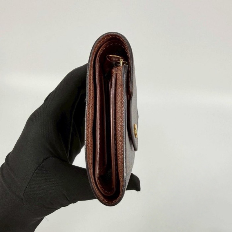 Louis Vuitton M62472老花金釦三折短夾-2