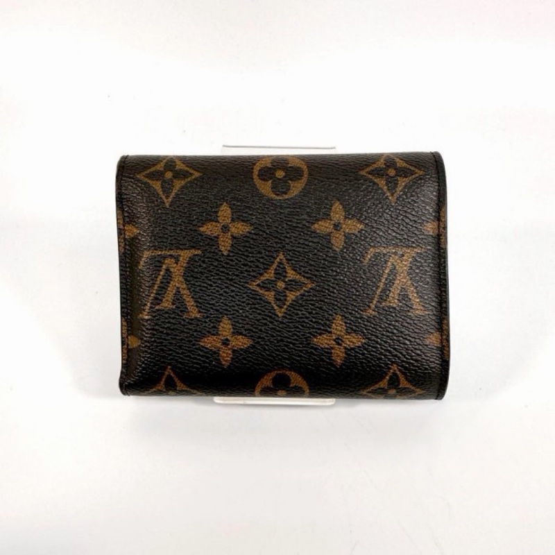 Louis Vuitton M62472老花金釦三折短夾-3