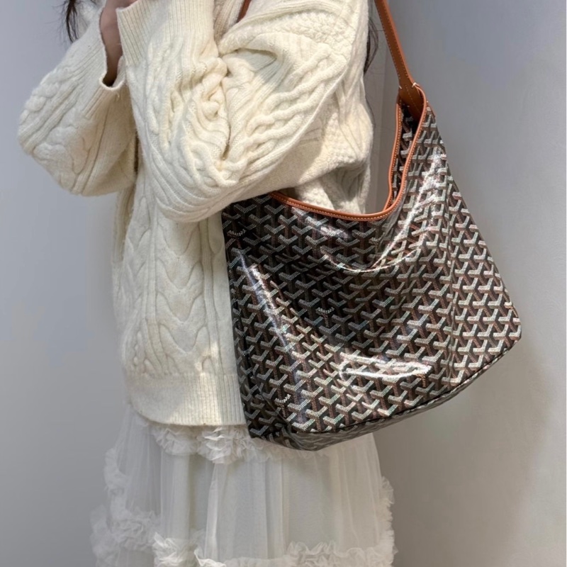 「M.Y精品」 G家 戈雅 hobo 棕黑色-3