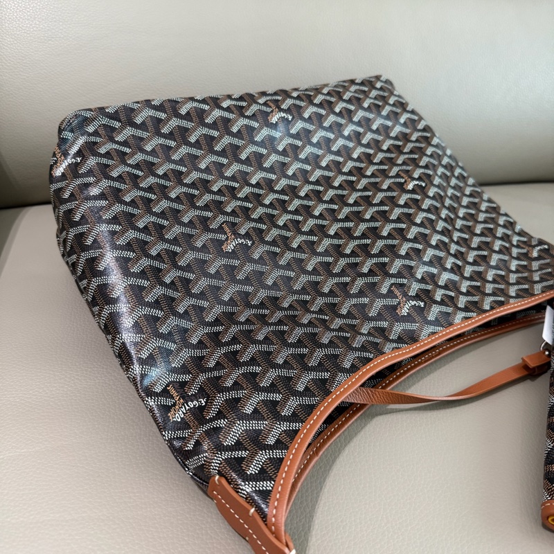 「M.Y精品」 G家 戈雅 hobo 棕黑色-5