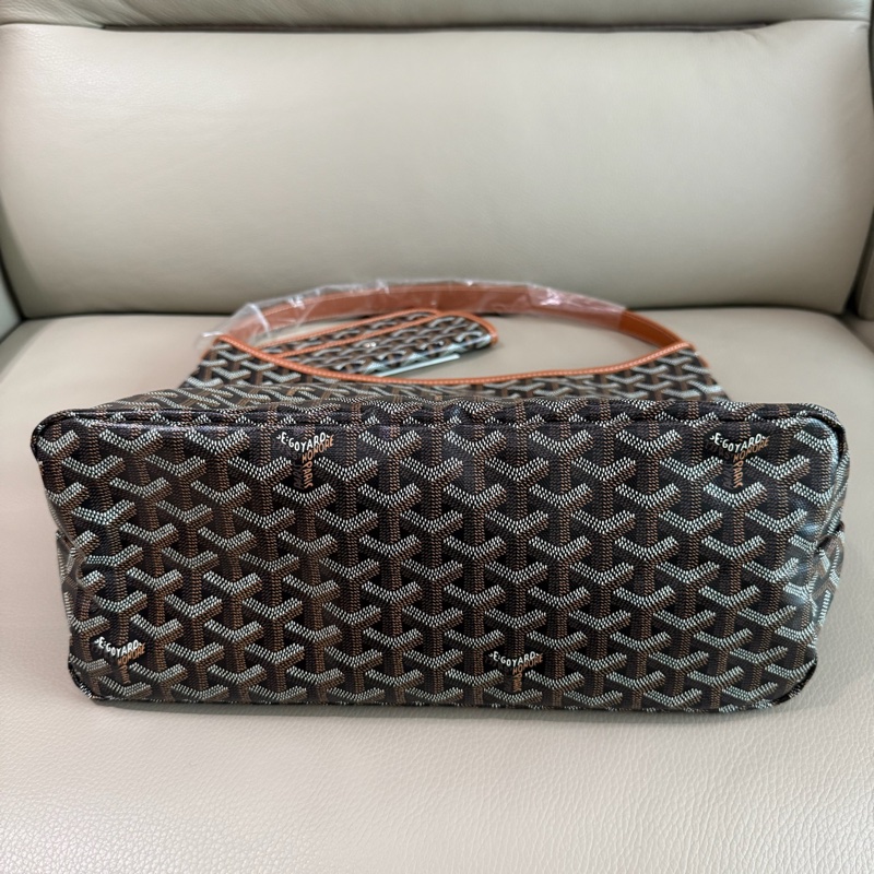 「M.Y精品」 G家 戈雅 hobo 棕黑色-7