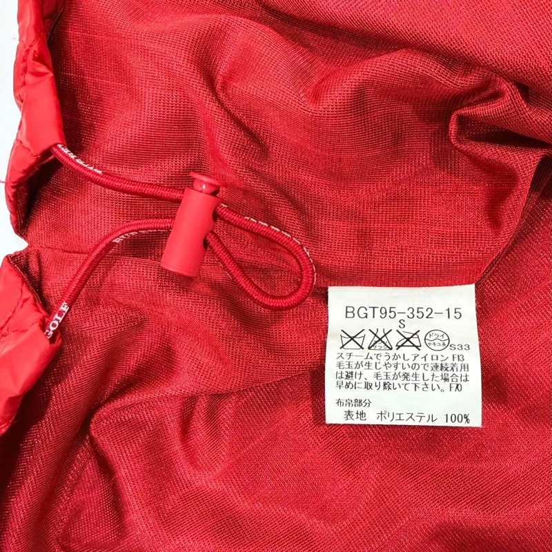 BURBERRY GOLF 連帽針織拼接衍縫字母束口拉鏈-9