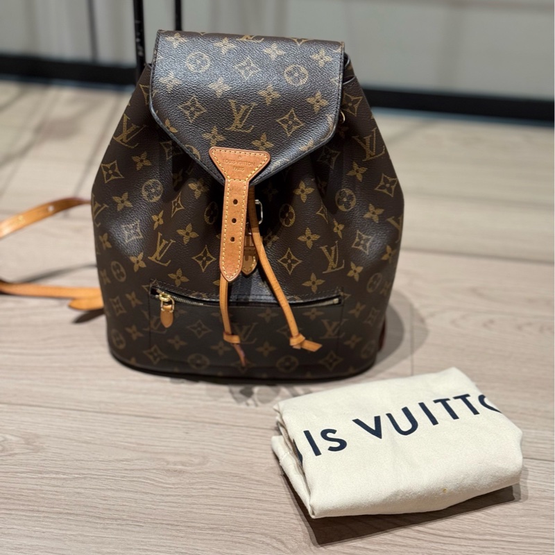 Lv 雙肩背包老花-0