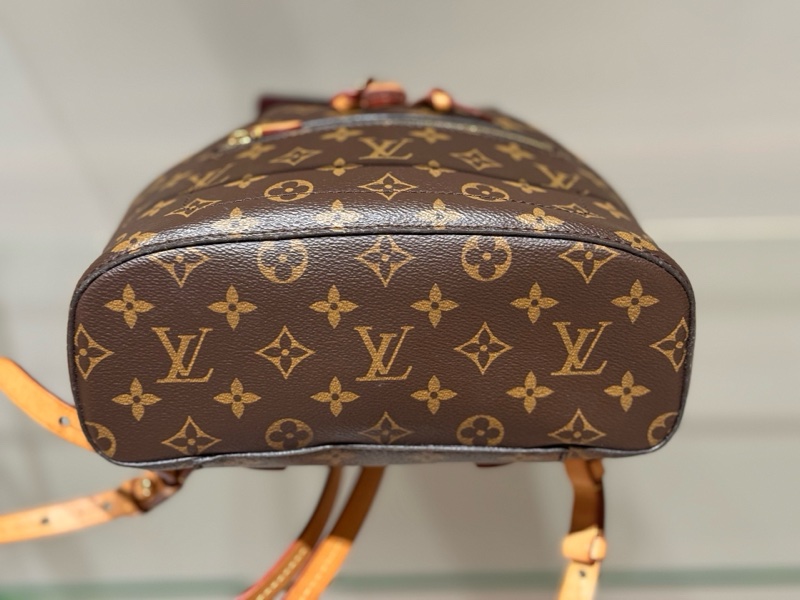 Lv 雙肩背包老花-3