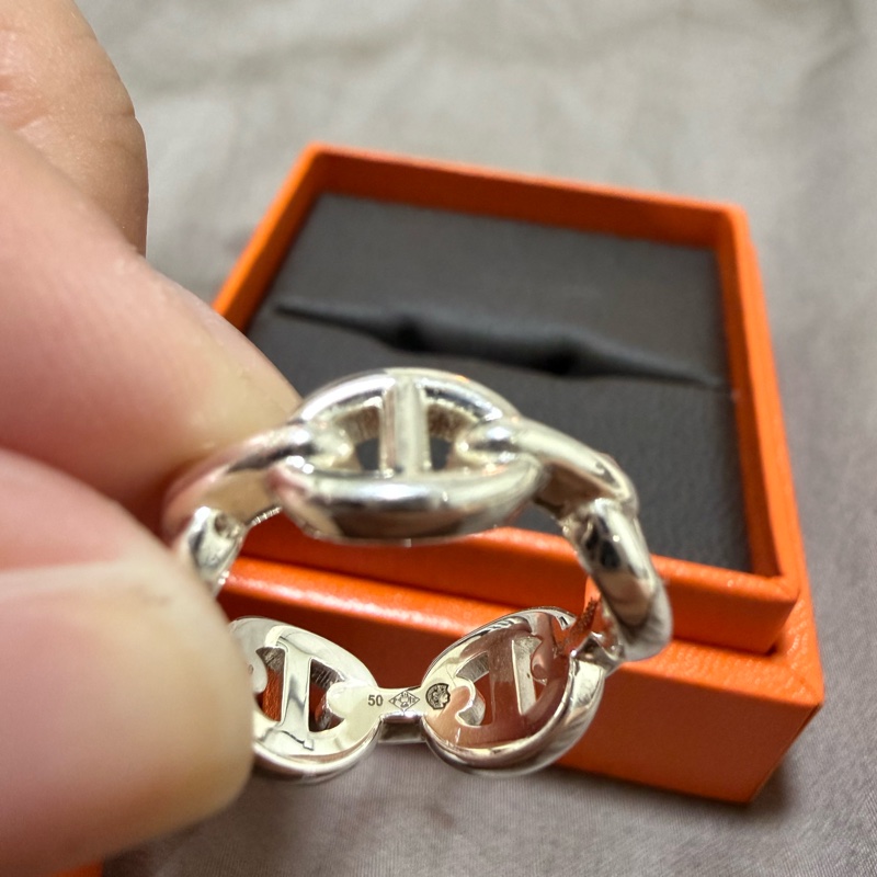 Hermes豬鼻子戒指 50-2