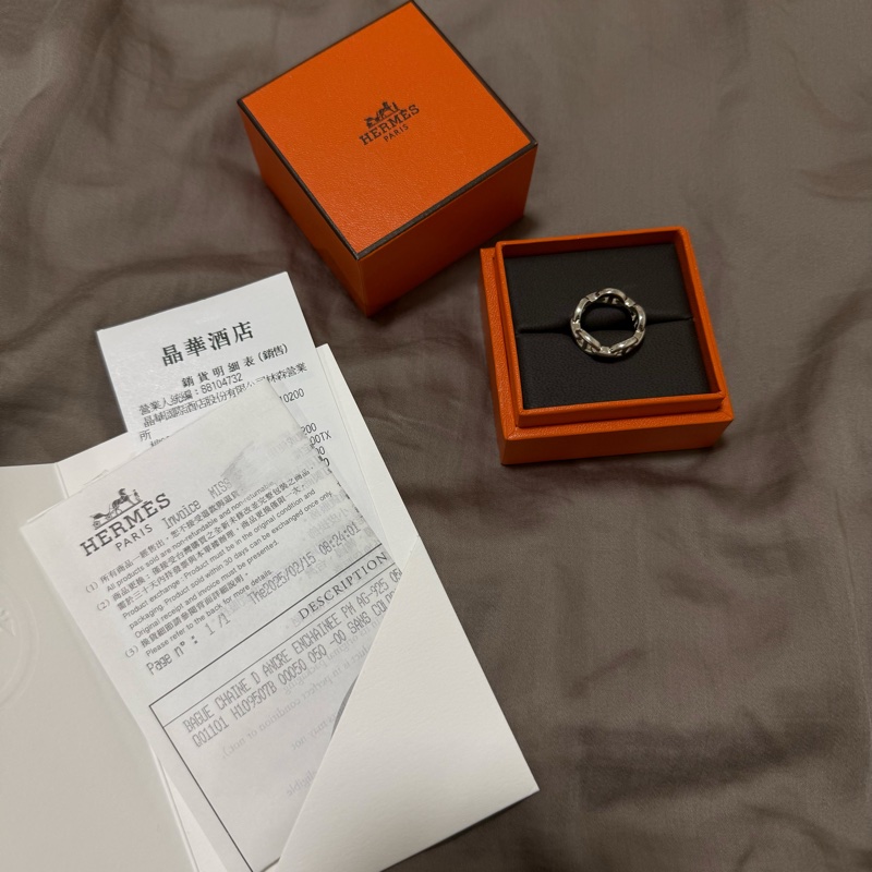 Hermes豬鼻子戒指 50-6