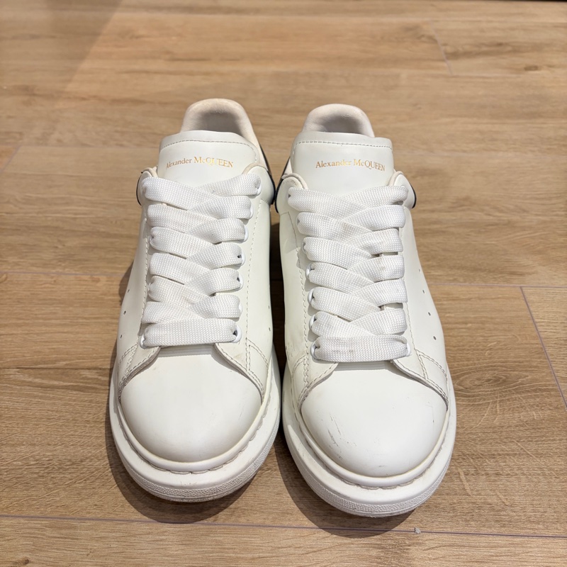 ALEXANDER MCQUEEN MCQ 麥昆 運動鞋 休閒鞋 厚底鞋 白色 黑尾-1