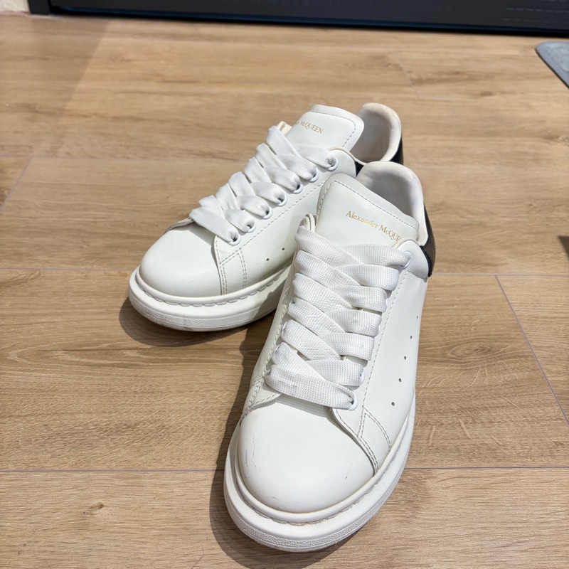 ALEXANDER MCQUEEN MCQ 麥昆 運動鞋 休閒鞋 厚底鞋 白色 黑尾-3
