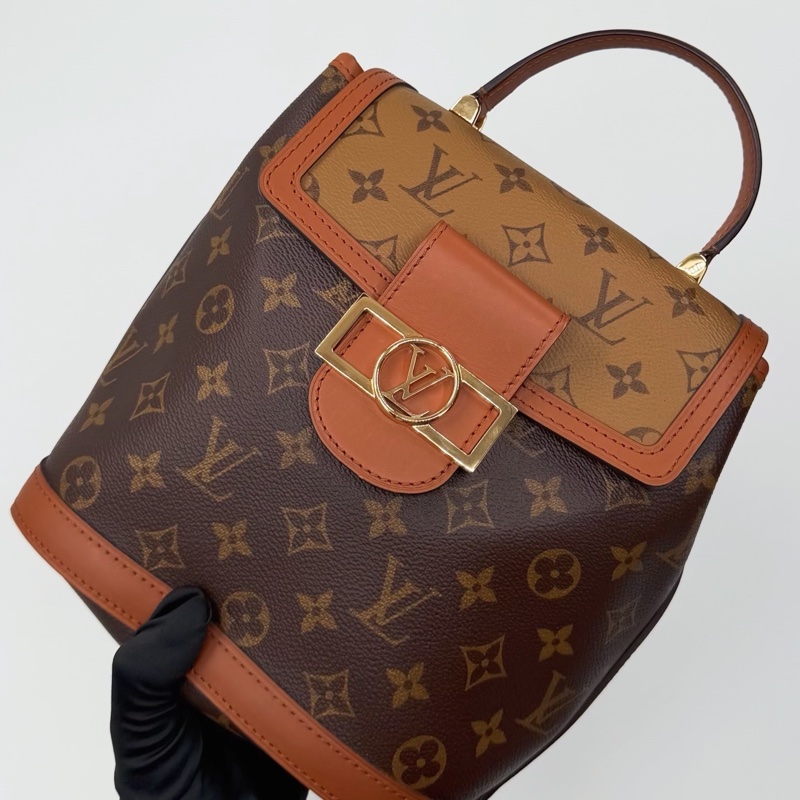 Louis Vuitton Dauphine Backpack 達芙妮雙色後背包｜小號-11