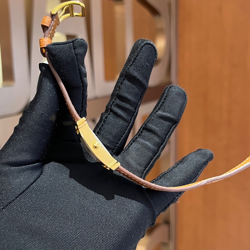 Hermes • Heure H 金棕金石英腕錶 21 附盒-7