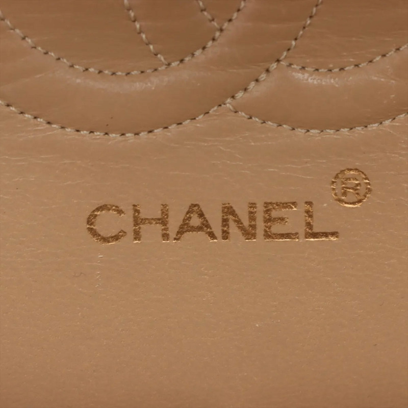 香奈兒 Matelassé 25 羊皮雙蓋兩用肩背包（帶序號）女士-9