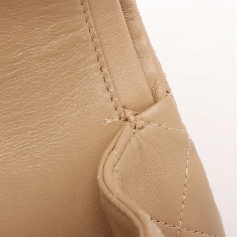 香奈兒 Matelassé 25 羊皮雙蓋兩用肩背包（帶序號）女士-10