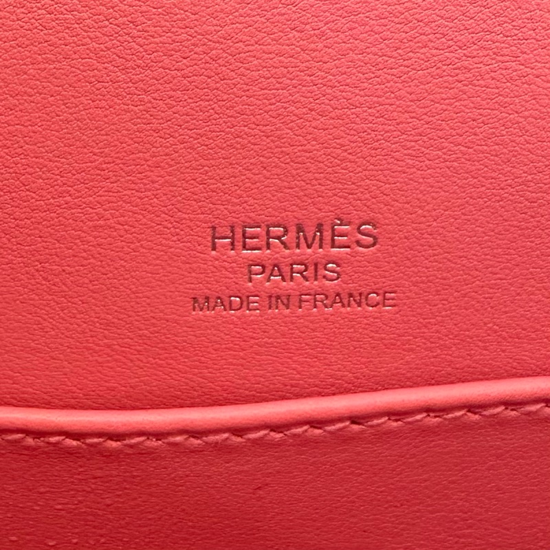 Hermes • Mini Roulis 19 K4夏日粉銀釦 Swift皮 大全配附購證-9