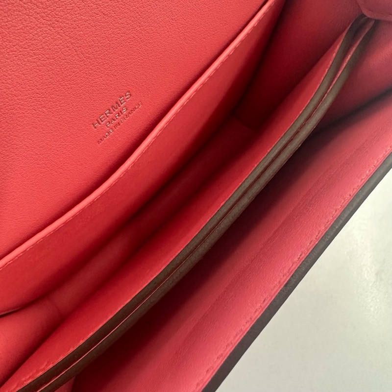 Hermes • Mini Roulis 19 K4夏日粉銀釦 Swift皮 大全配附購證-10