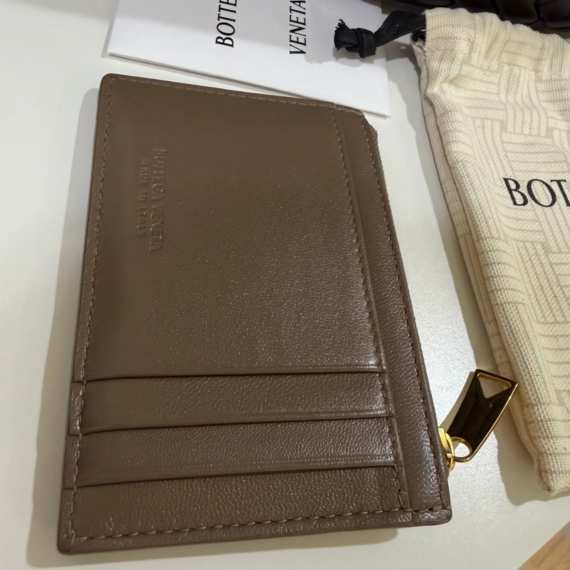 BV 松果棕 咖色零錢短夾卡包 可放鈔票 Bottega Veneta-12