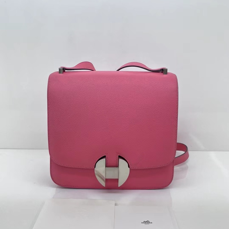 Hermes • 2002-20 8W唇膏粉銀釦 Evercolor皮-1