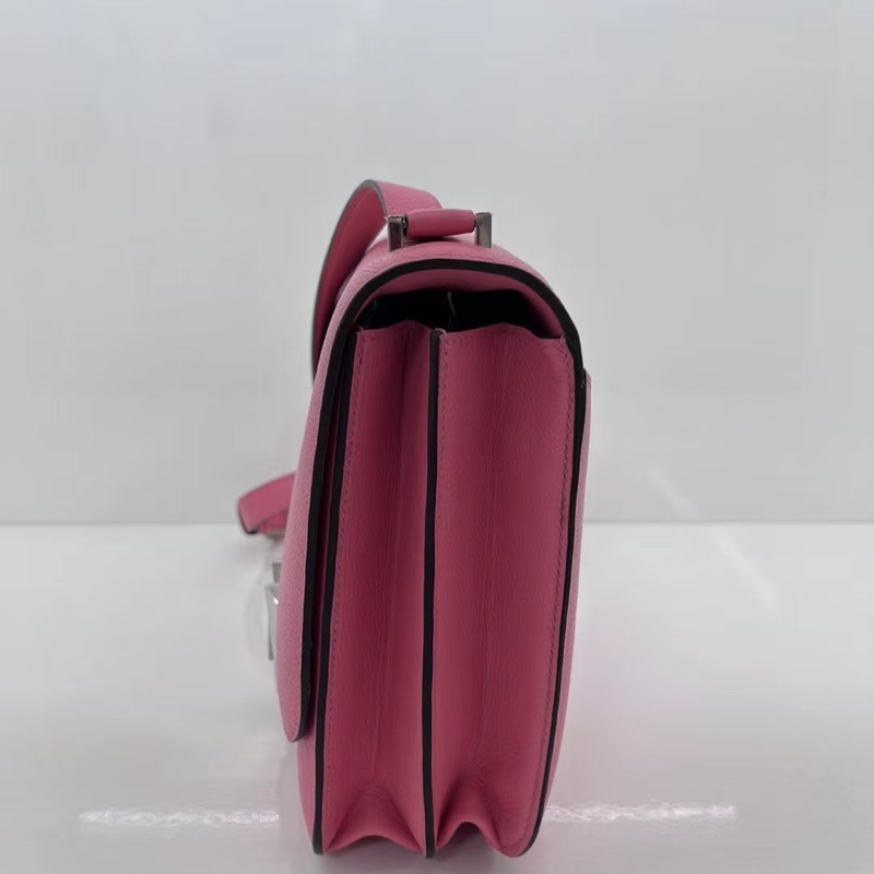 Hermes • 2002-20 8W唇膏粉銀釦 Evercolor皮-3