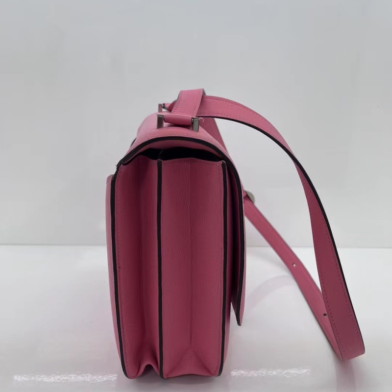 Hermes • 2002-20 8W唇膏粉銀釦 Evercolor皮-4