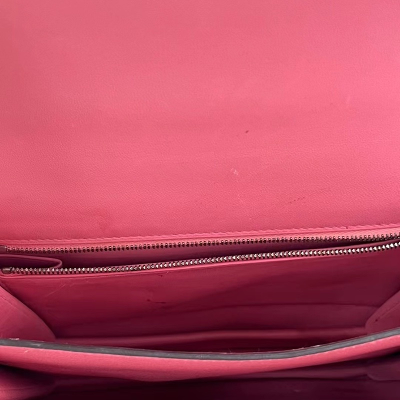 Hermes • 2002-20 8W唇膏粉銀釦 Evercolor皮-6