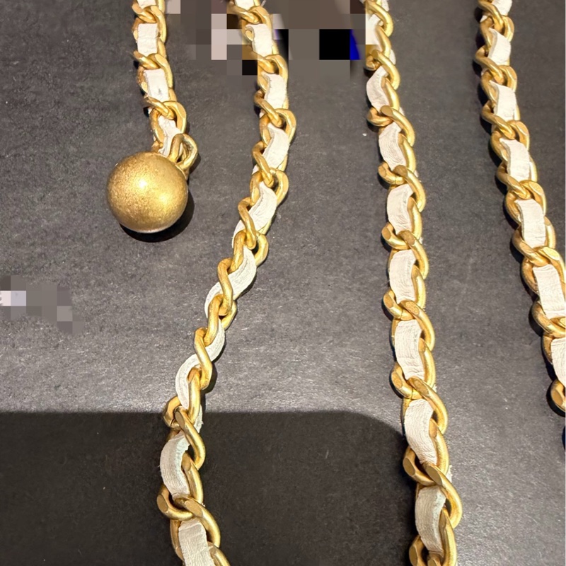 【97新 ✨ 全網最低價！】 Chanel 24C白金 雙金珠 盒子 芯片款16cm (下單前先詢問庫存❗️❗️）-12