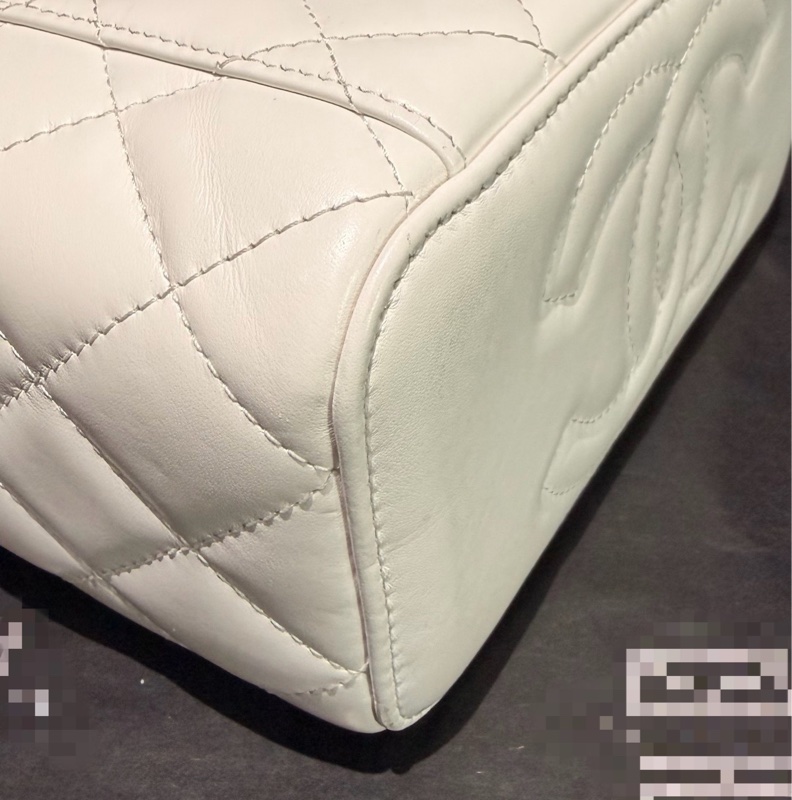 【97新 ✨ 全網最低價！】 Chanel 24C白金 雙金珠 盒子 芯片款16cm (下單前先詢問庫存❗️❗️）-25