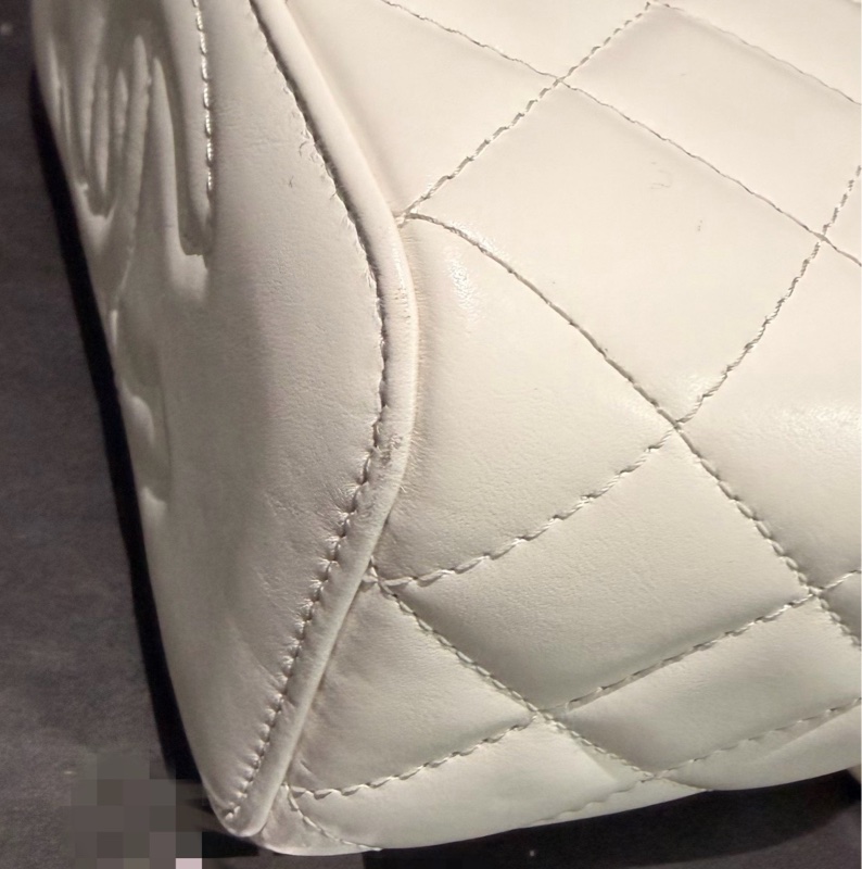 【97新 ✨ 全網最低價！】 Chanel 24C白金 雙金珠 盒子 芯片款16cm (下單前先詢問庫存❗️❗️）-26