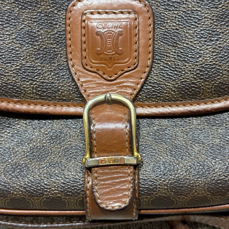 Celine • 經典凱旋門老花郵差包-5