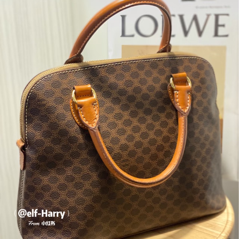 Celine • 經典老花Bolide 貝殼包-3