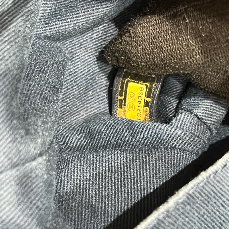 Chanel • 海軍藍條紋沙灘包 小號-13