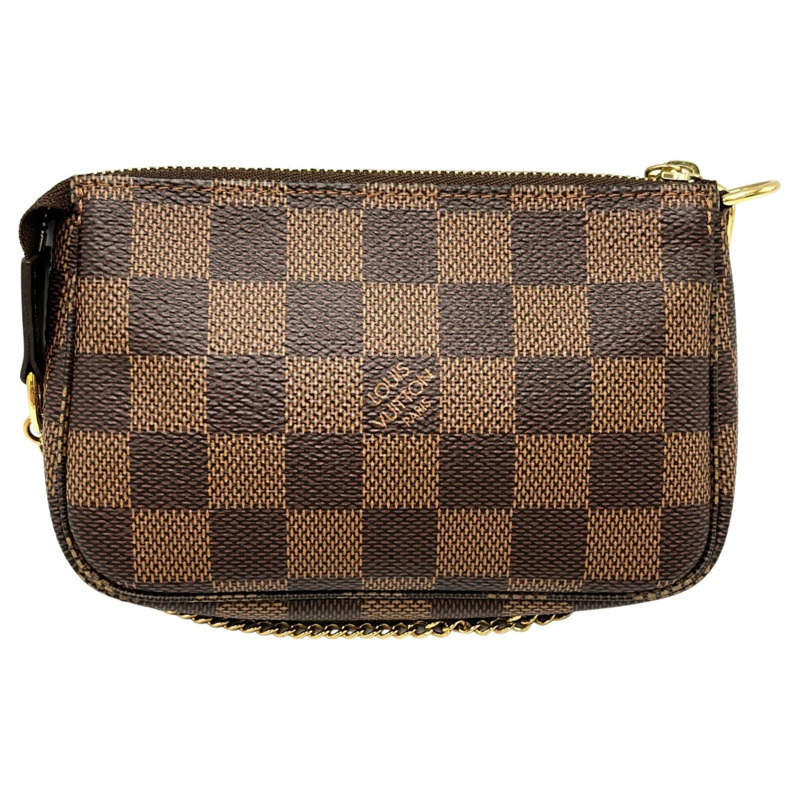 路易威登 Accessoires 迷你手拿包 N58009 Damier 帆布棕色 女士-1