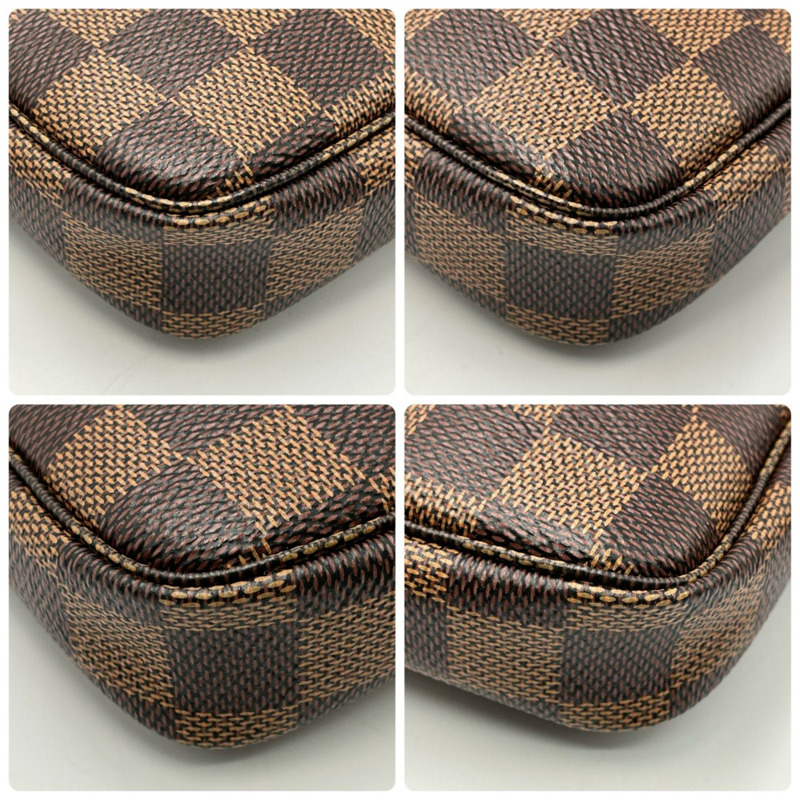 路易威登 Accessoires 迷你手拿包 N58009 Damier 帆布棕色 女士-5