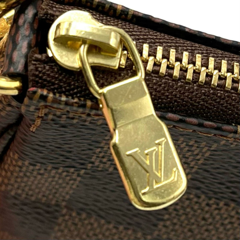 路易威登 Accessoires 迷你手拿包 N58009 Damier 帆布棕色 女士-8